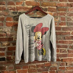 Comfy Sweatshirt Disney's Minnie Mouse Early 2000s